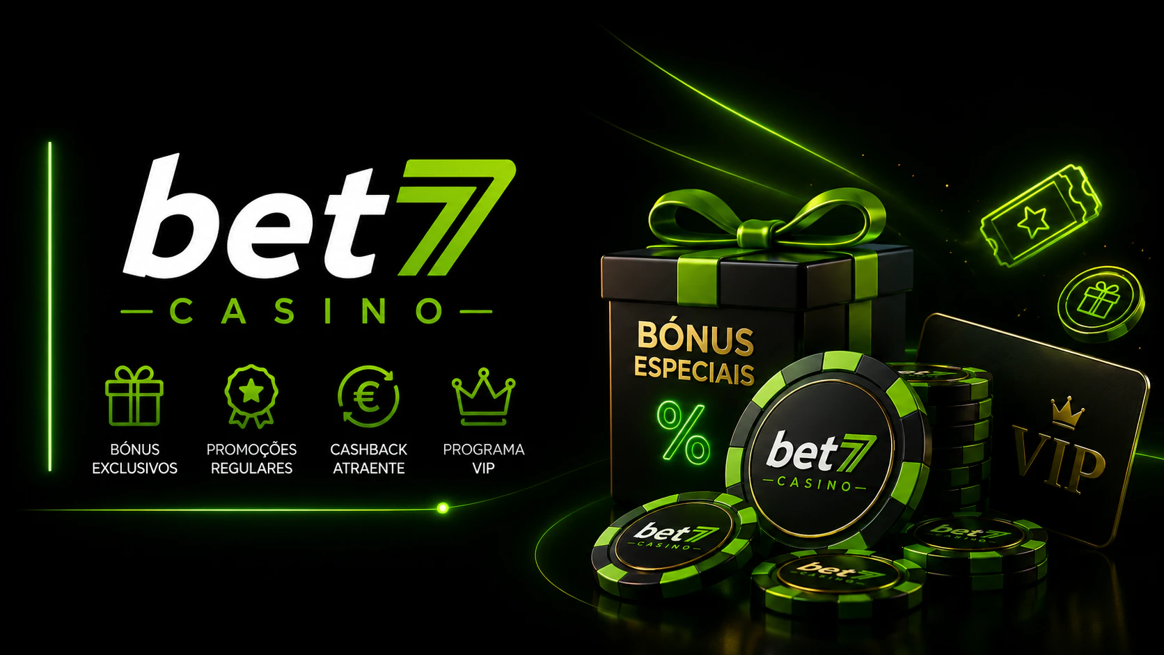 Bónus e Promoções do Bet7 Casino