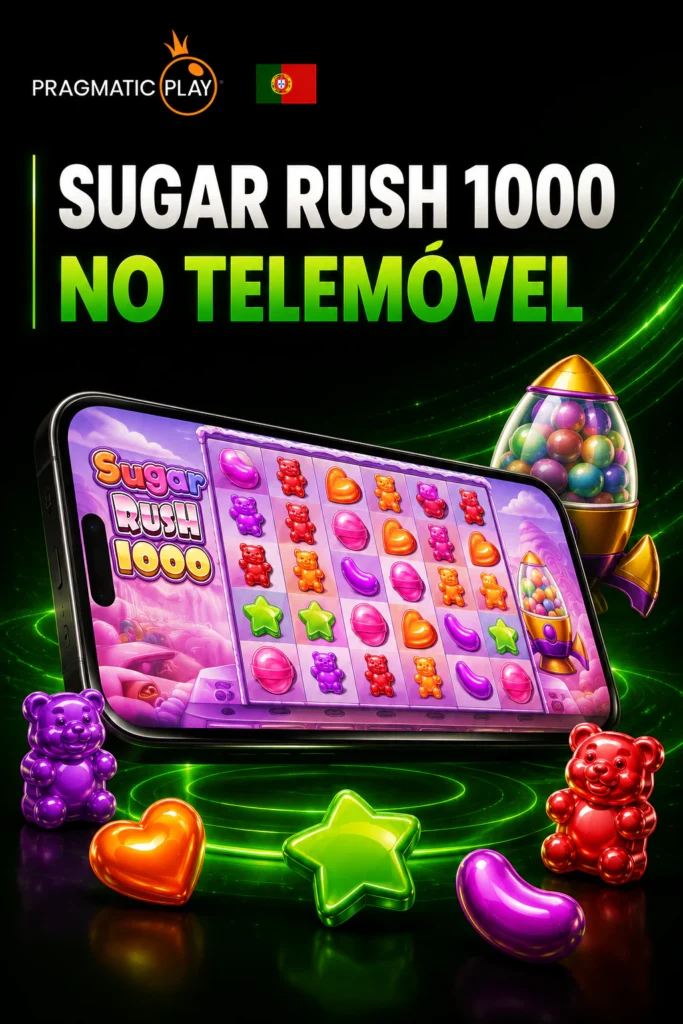 Sugar Rush 1000 no Telemóvel