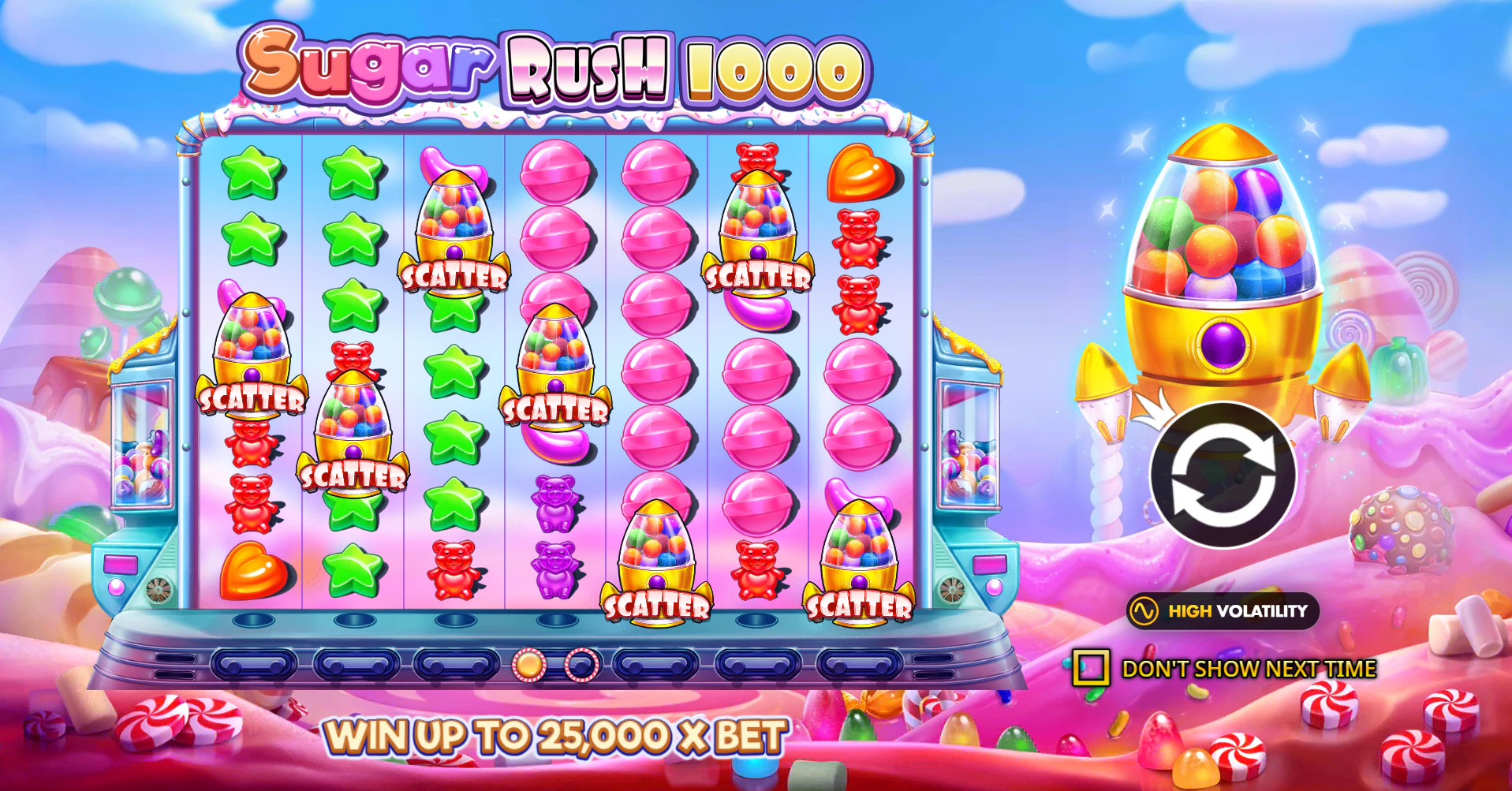 Sugar Rush 1000