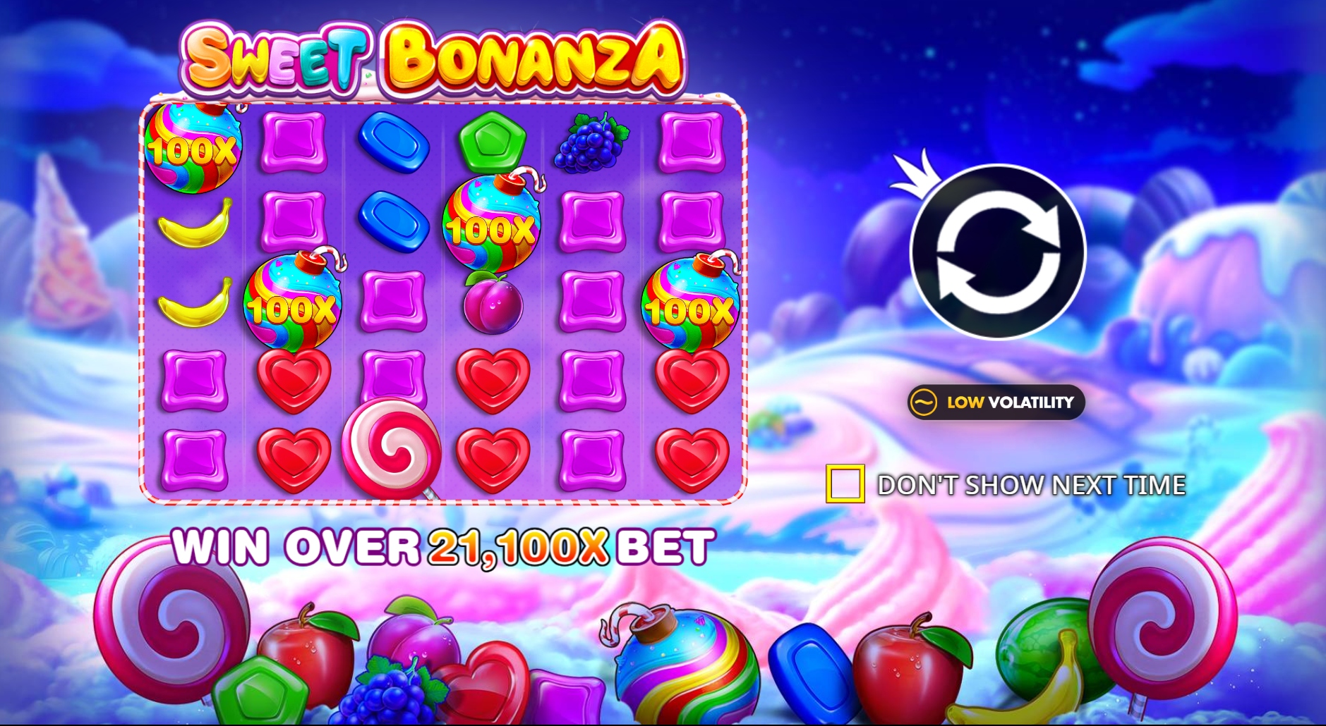 Sweet Bonanza Demo: Jogar Grátis