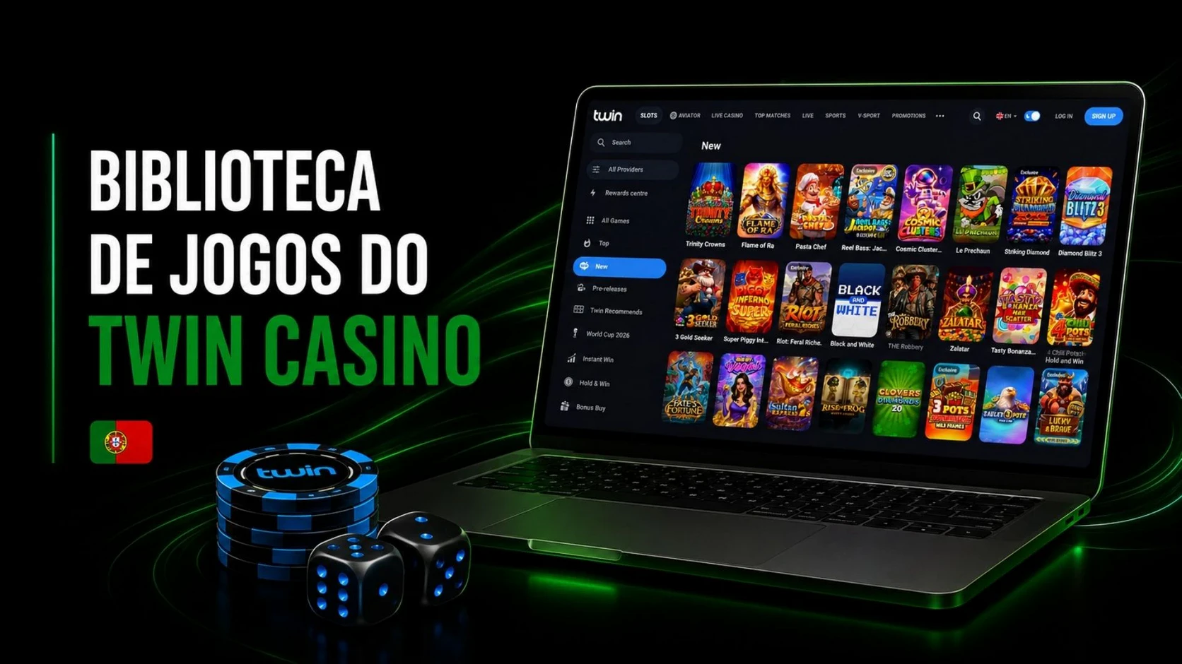 Biblioteca de Jogos do Twin Casino
