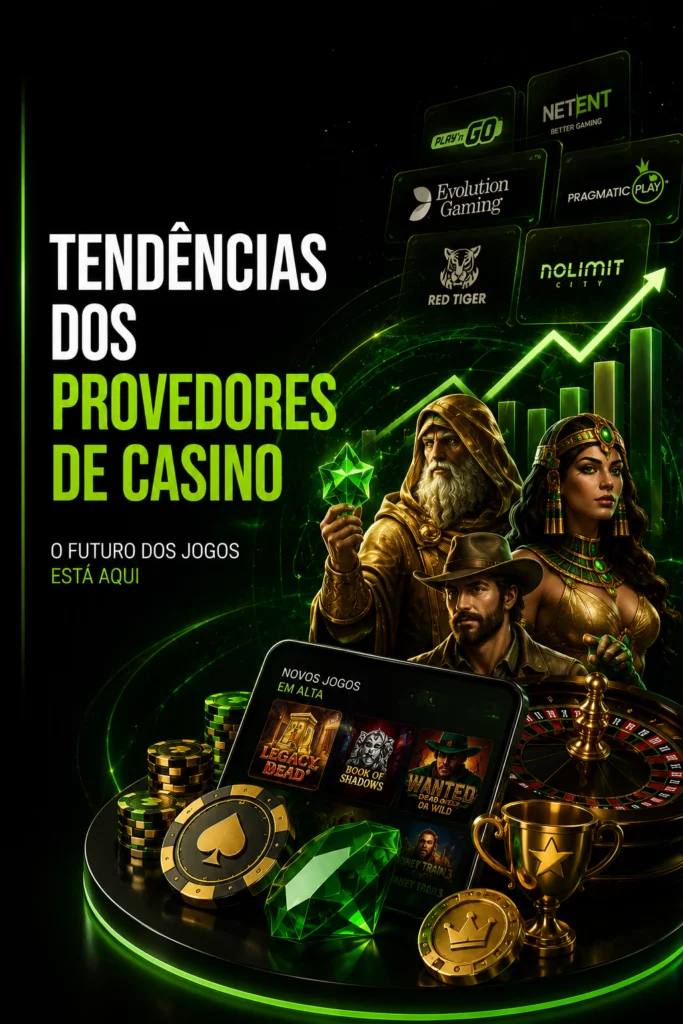 Tendências dos Fornecedores de Jogos de Casino