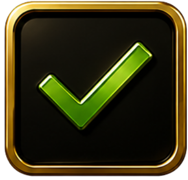 Check mark green