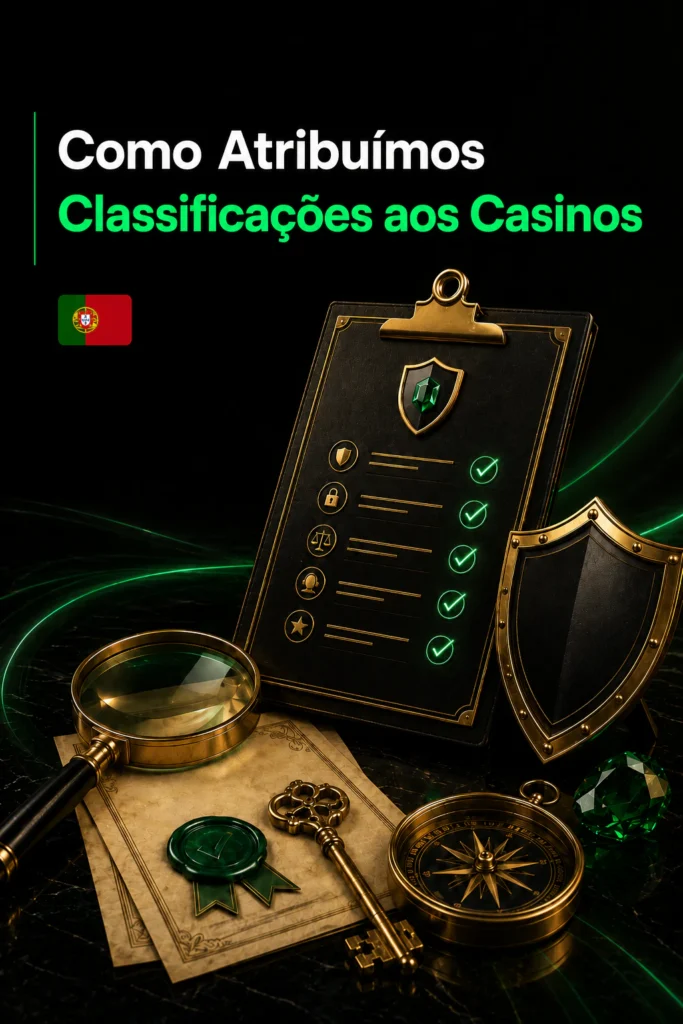 Como Atribuímos Classificações aos Casinos