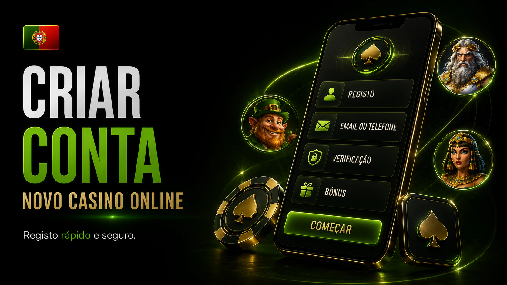 Como Criar Conta num Novo Casino Online
