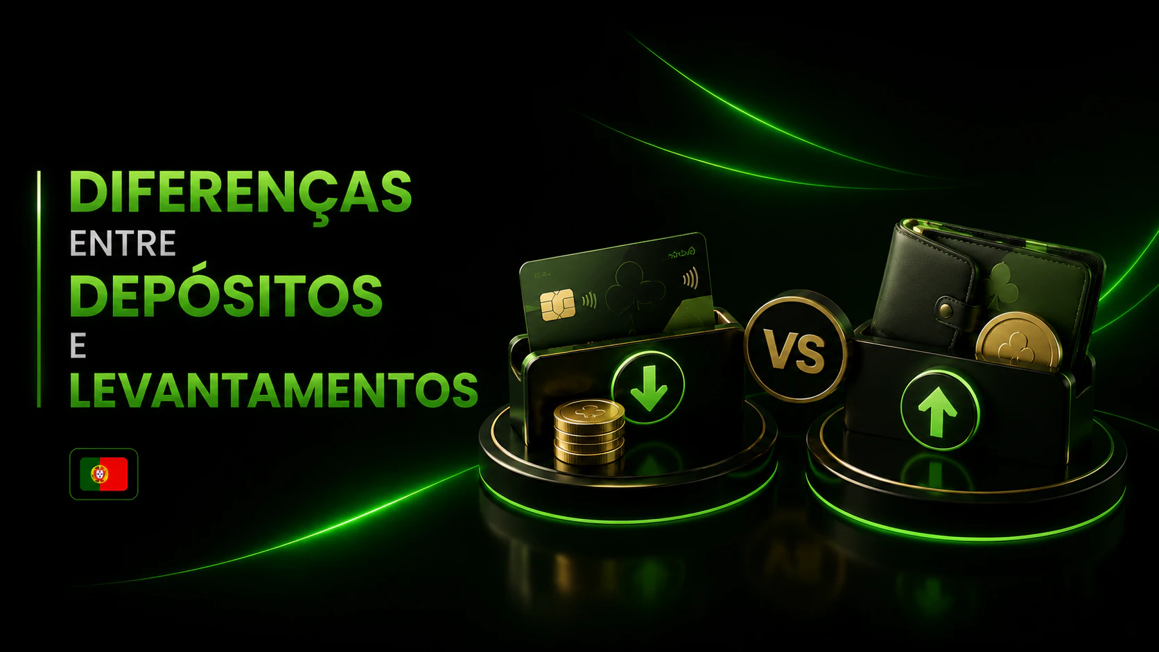 Diferenças entre Depósitos e Levantamentos