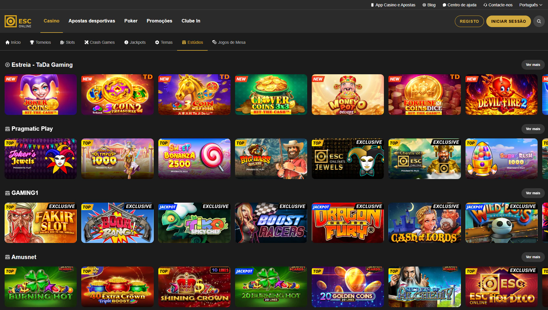 ESC Online Casino
