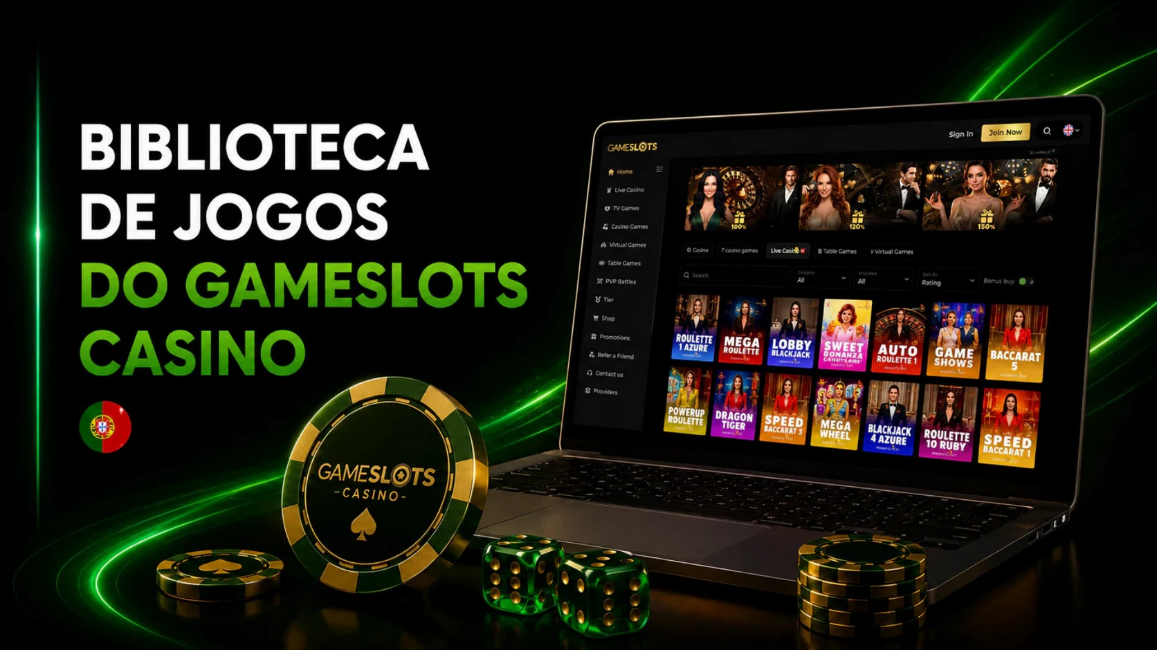 GameSlots Casino-Biblioteca de Jogos