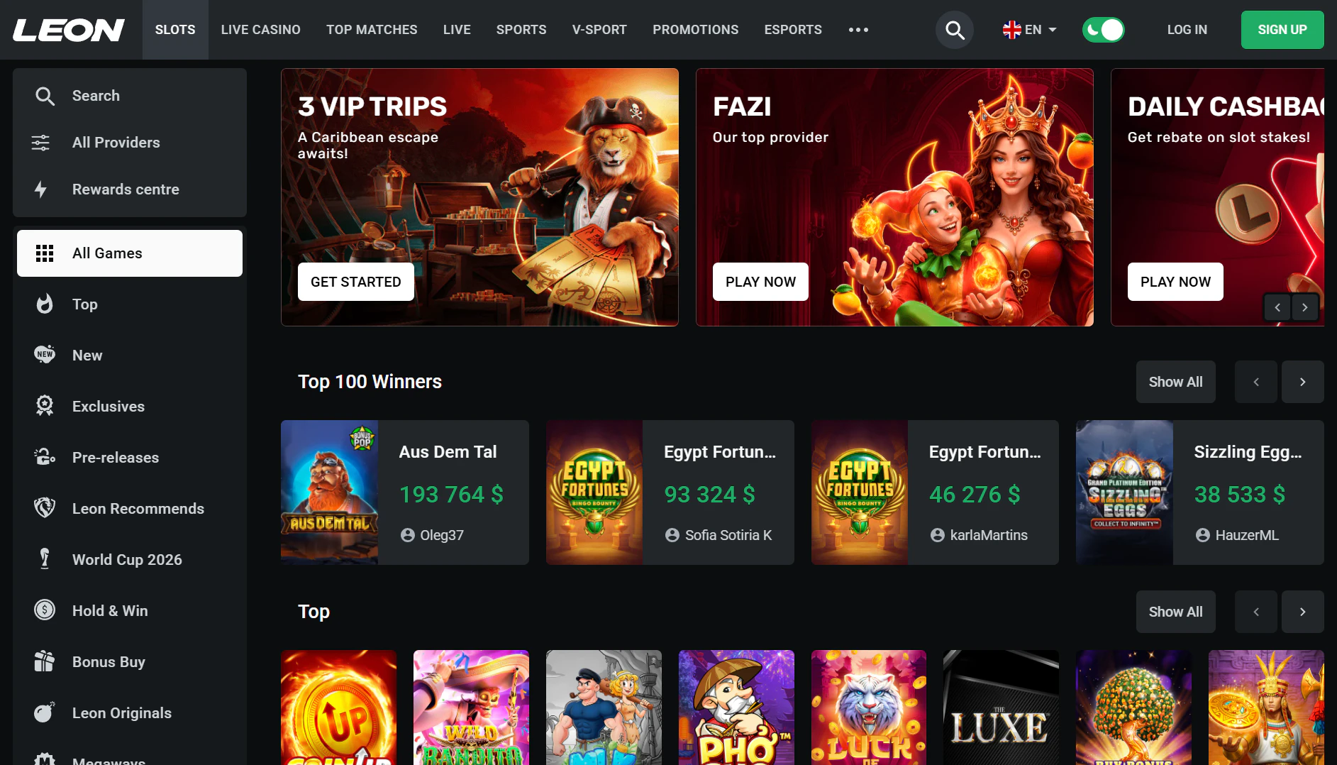 Leon casino