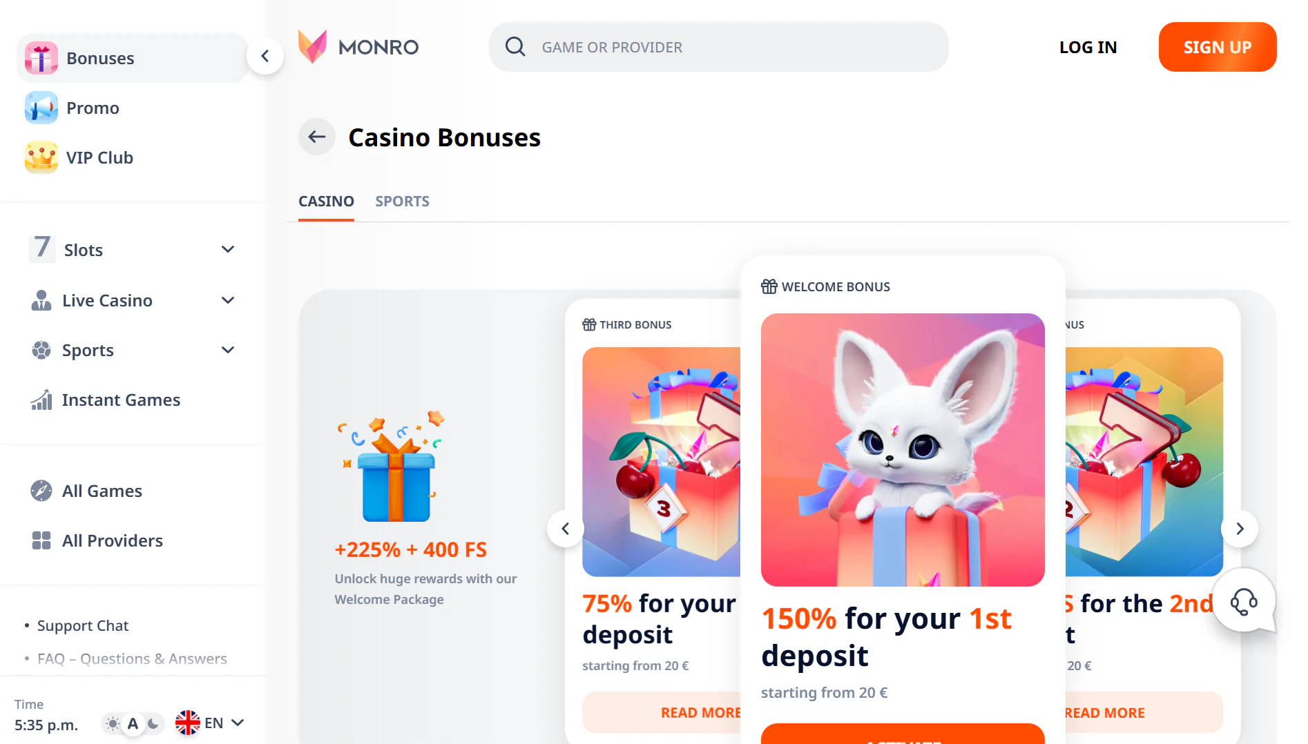 Monro Casino