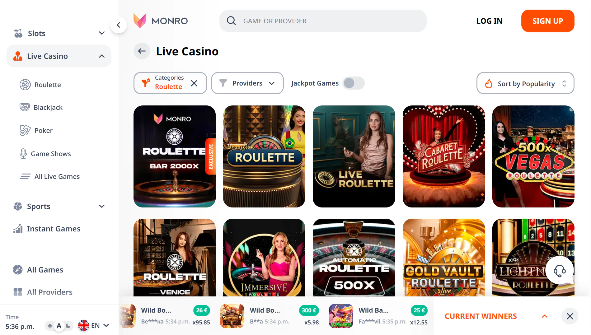 Monro Casino