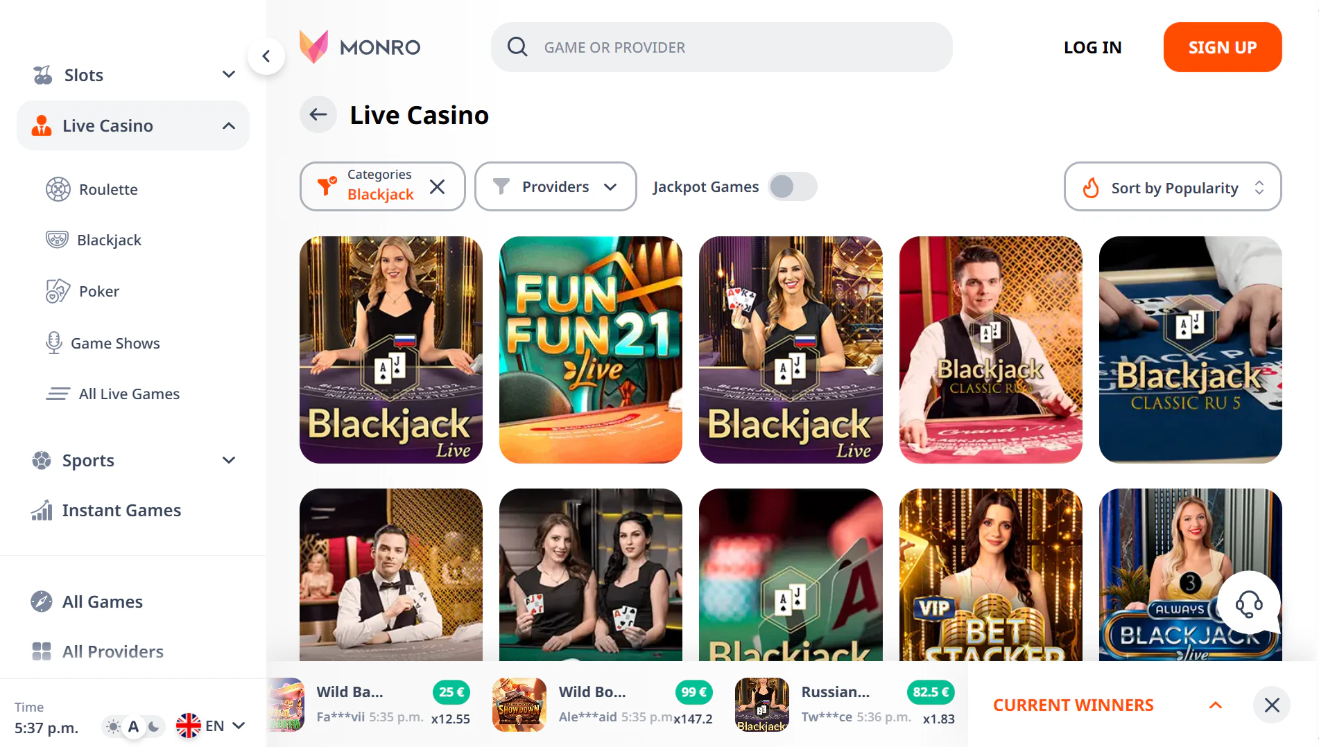 Monro Casino