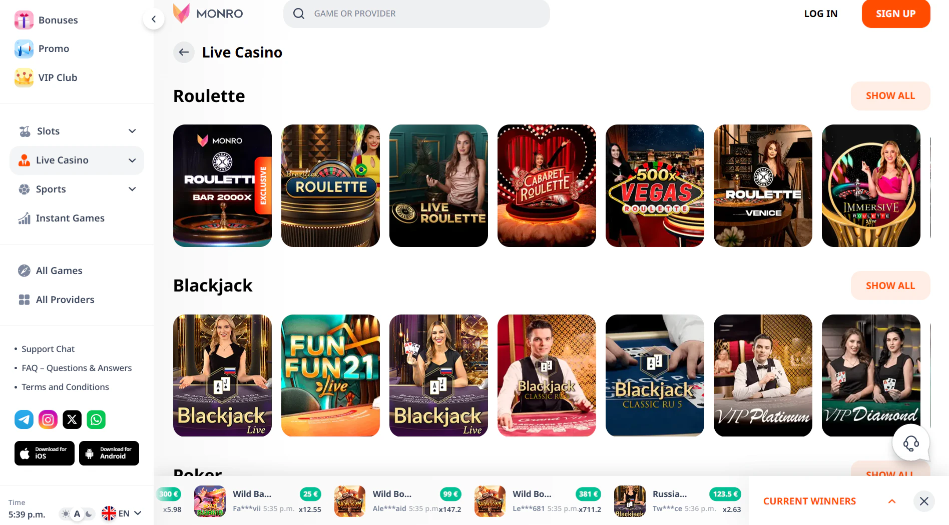 Monro Casino