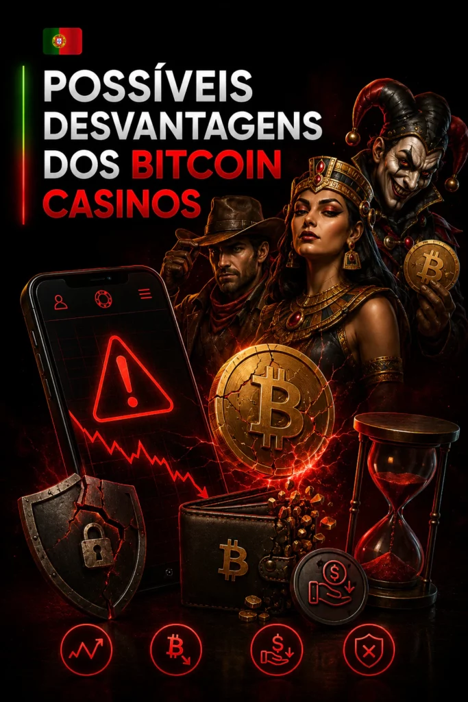 Possíveis Desvantagens dos Bitcoin Casino