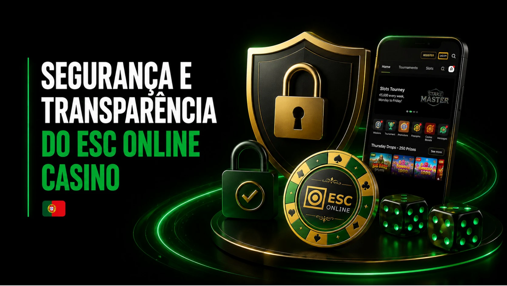 Segurança e Transparência do ESC Online Casino