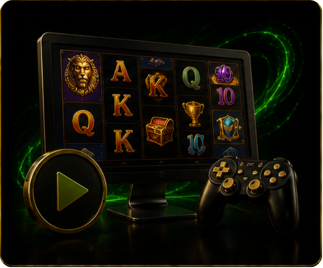 Modo de demonstração de slots