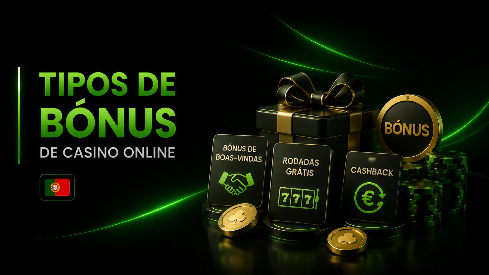 Tipos de Bónus de Casino Online