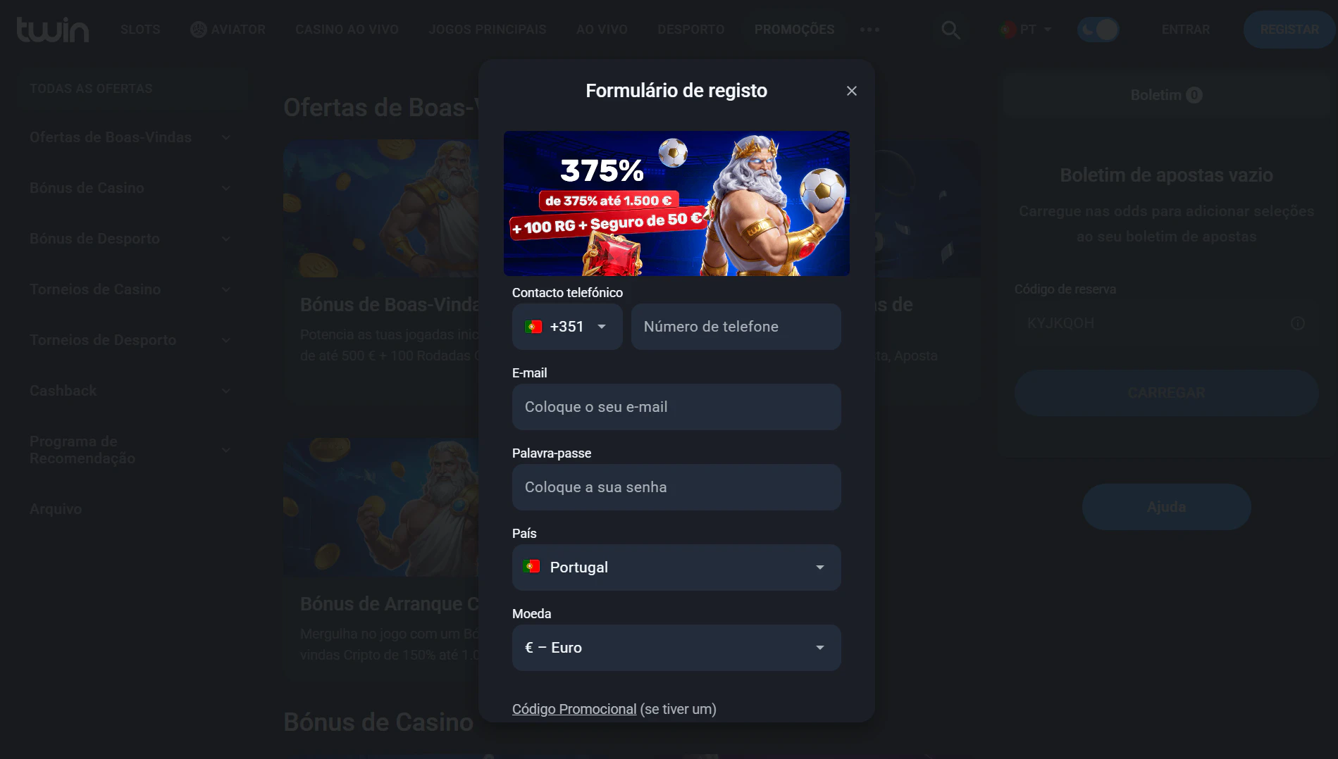 Twin casino