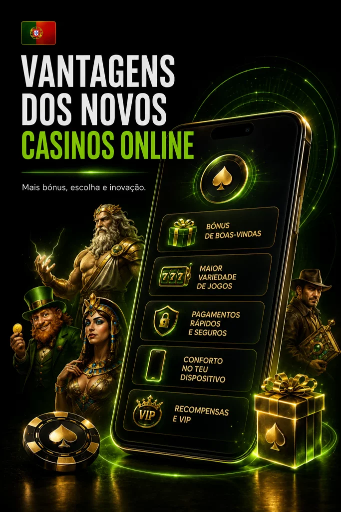 Vantagens dos Novos Casinos Online