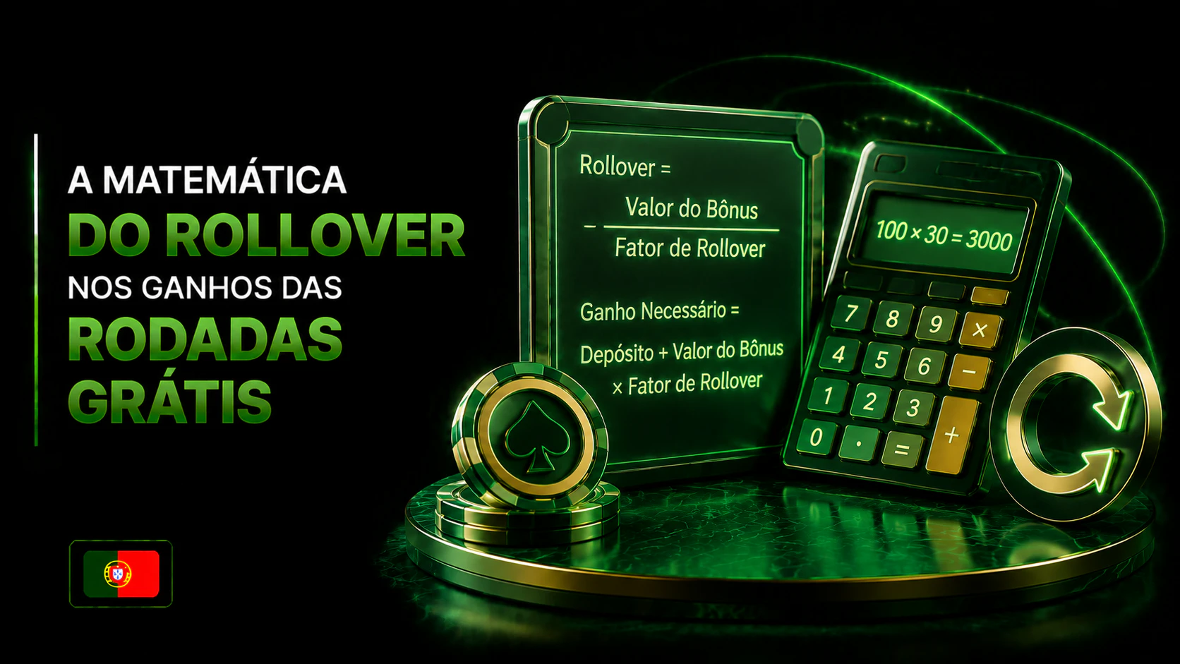 A Matemática do Rollover nos Ganhos das Rodadas Grátis