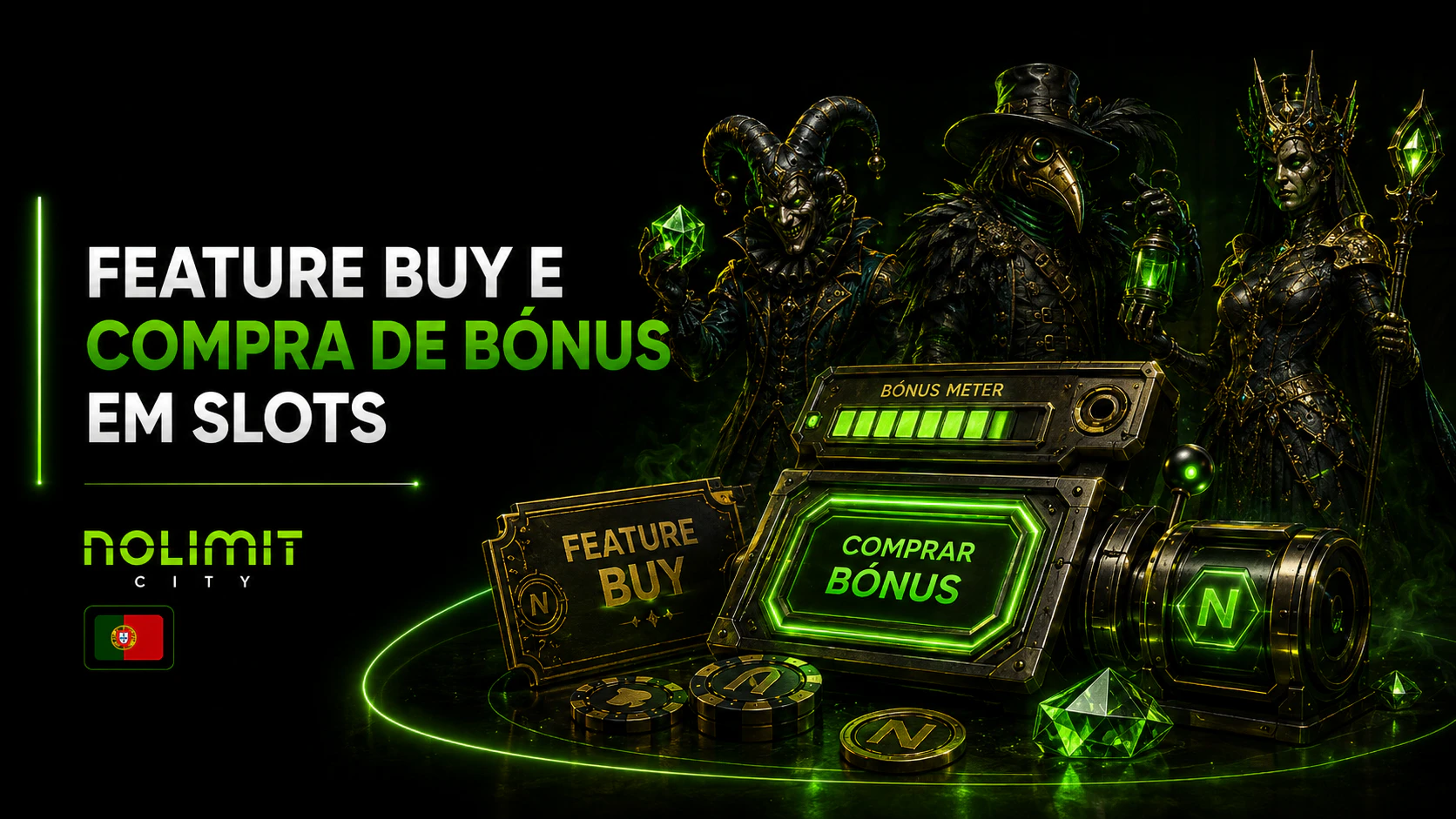 Feature Buy e Compra de Bónus em Slots