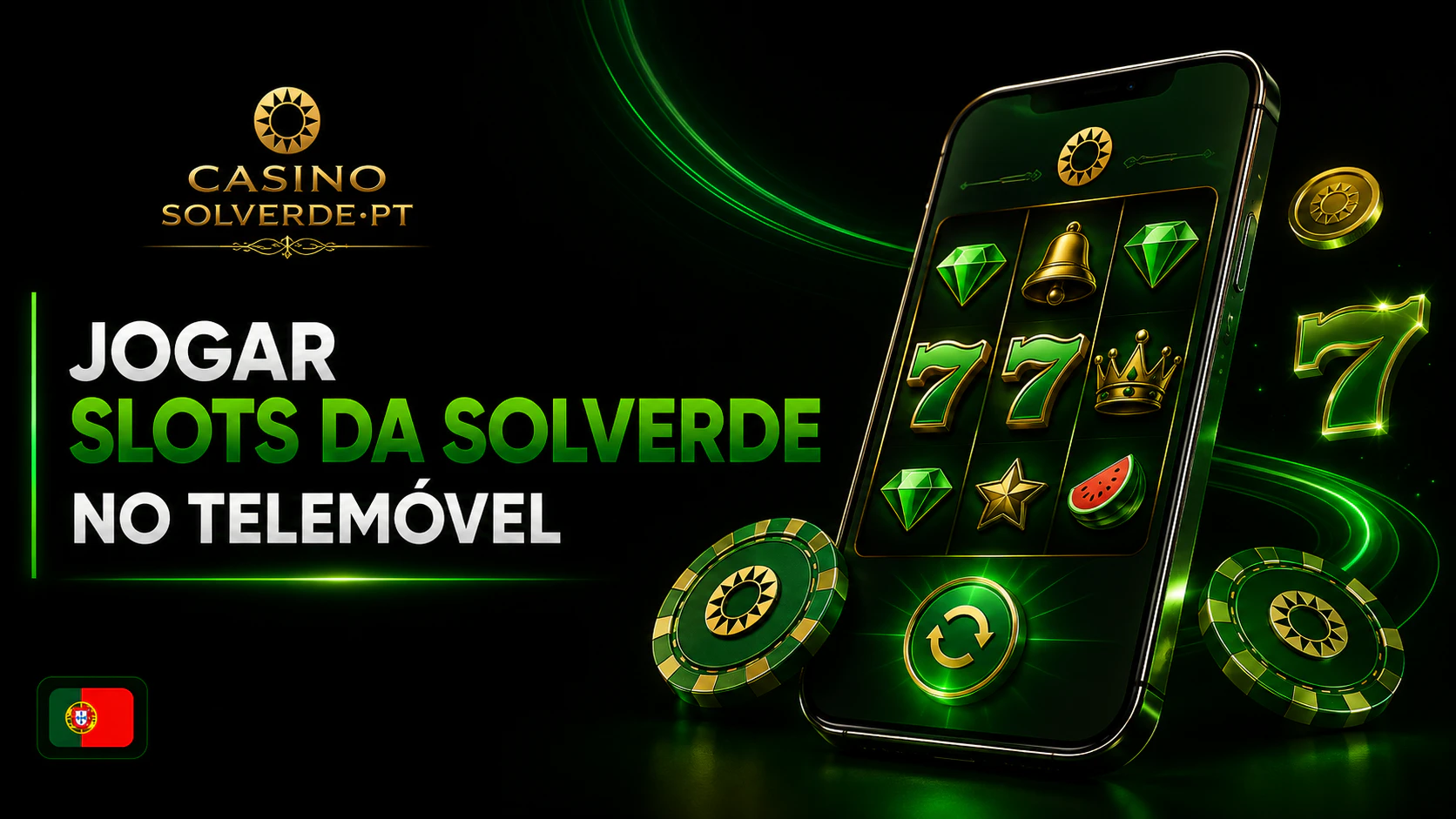 Jogar Slots da Solverde no Telemóvel