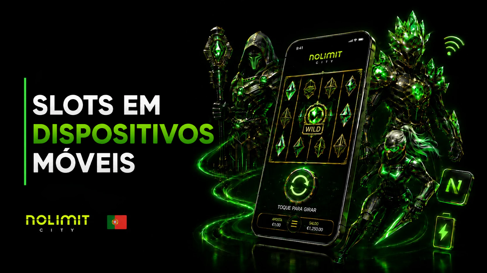 Slots da Nolimit City em Dispositivos Móveis