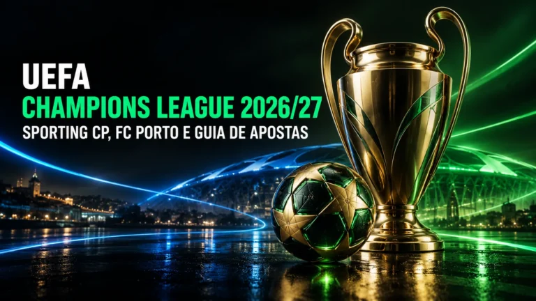 UEFA Champions League 2026/27 com Sporting CP e FC Porto