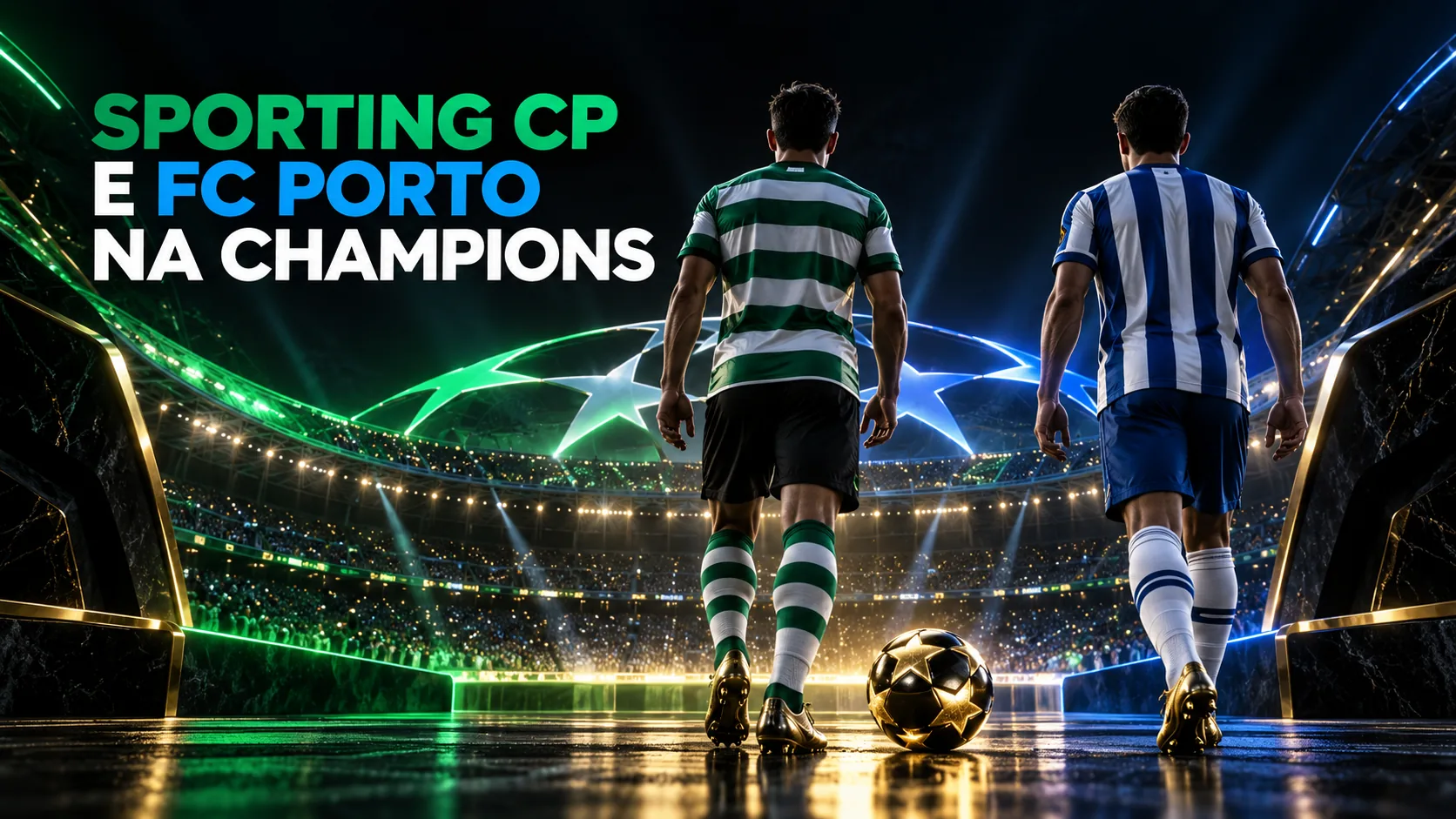 Sporting CP e FC Porto na Champions League