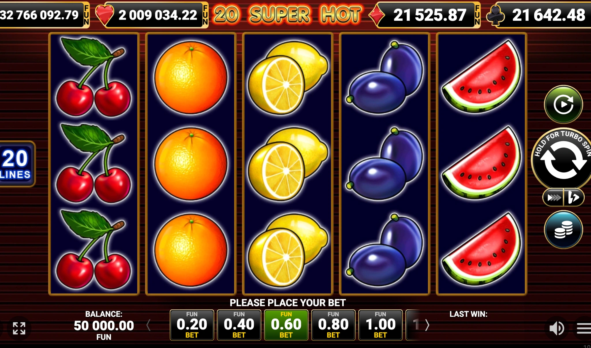 20-super-hot play game