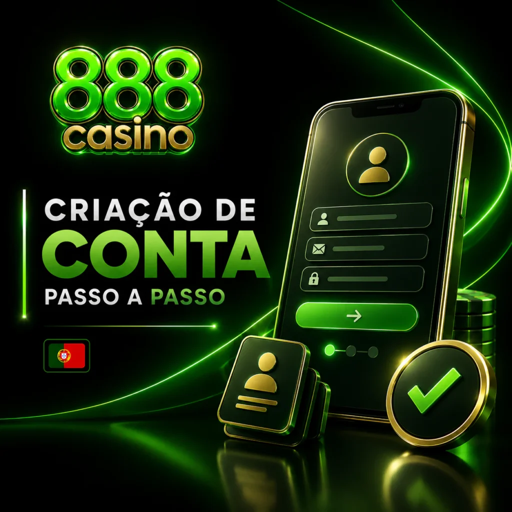 Criação de Conta Passo a Passo no 888.pt