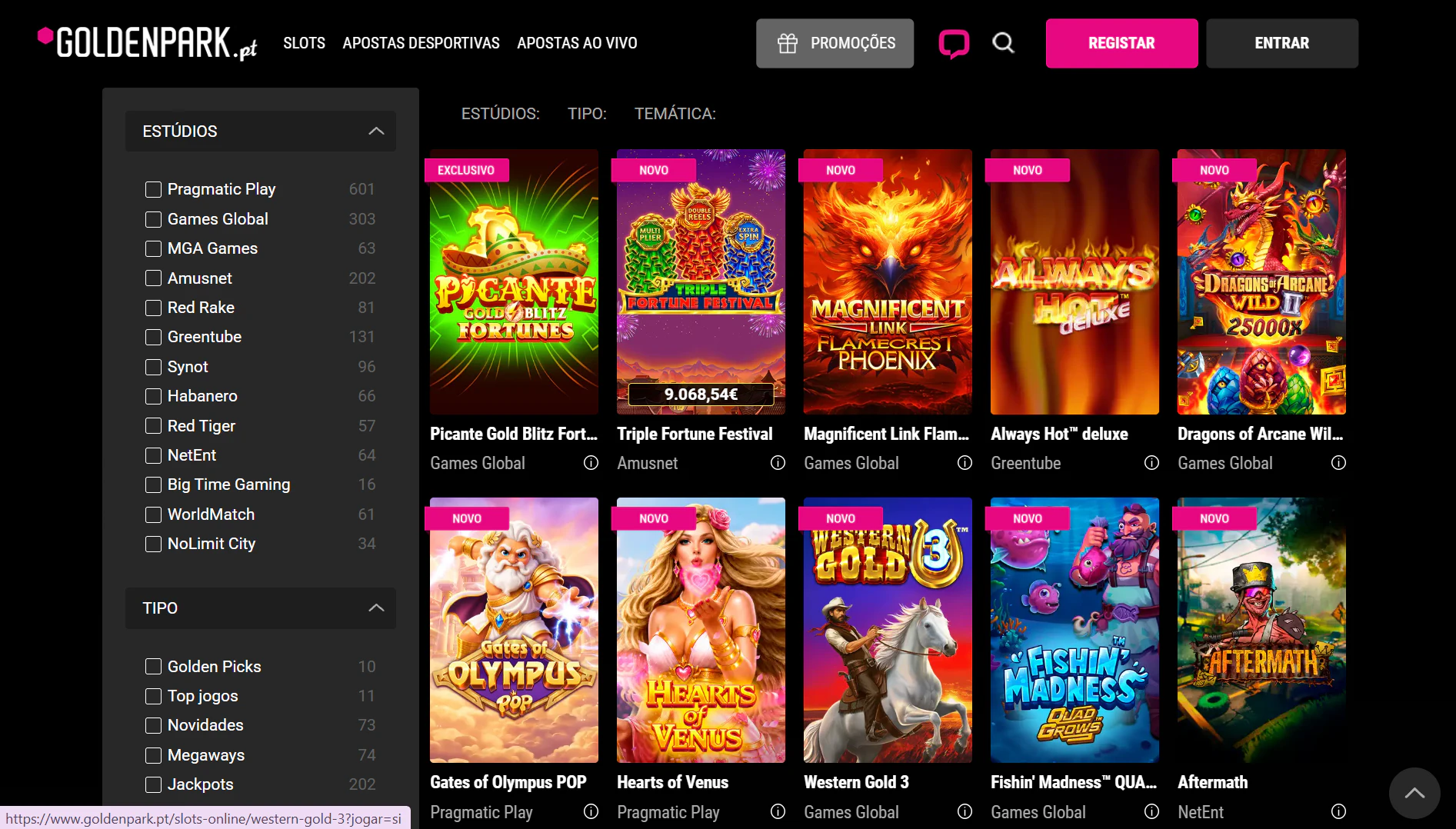 Goldenpark casino