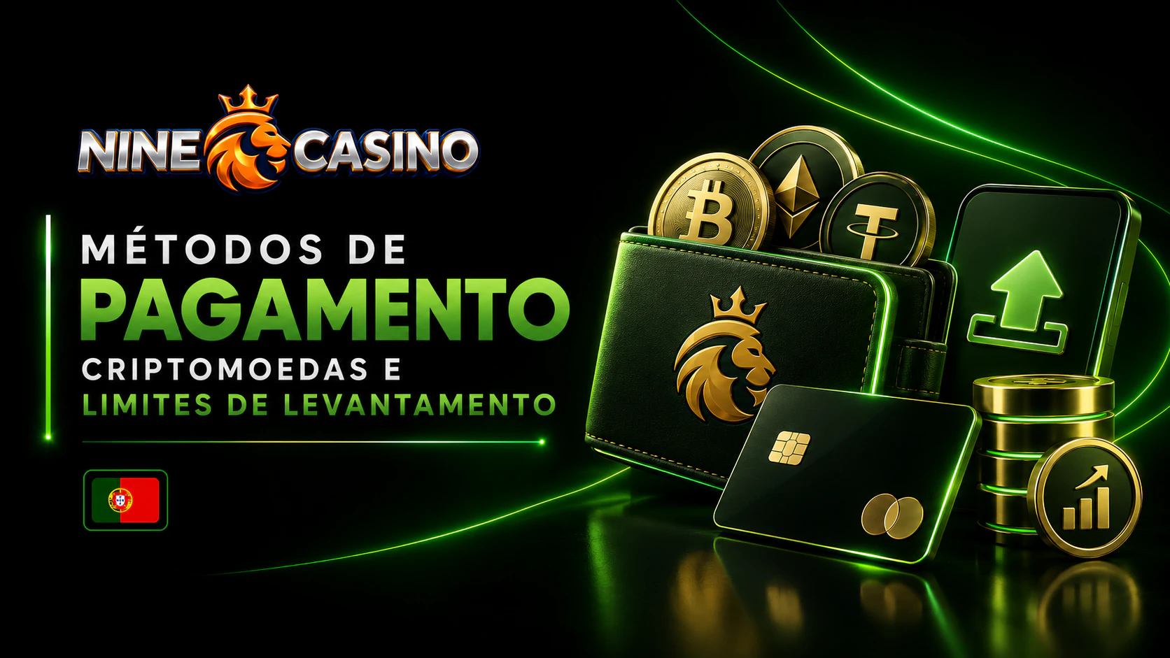 Métodos de Pagamento, Criptomoedas e Limites de Levantamento