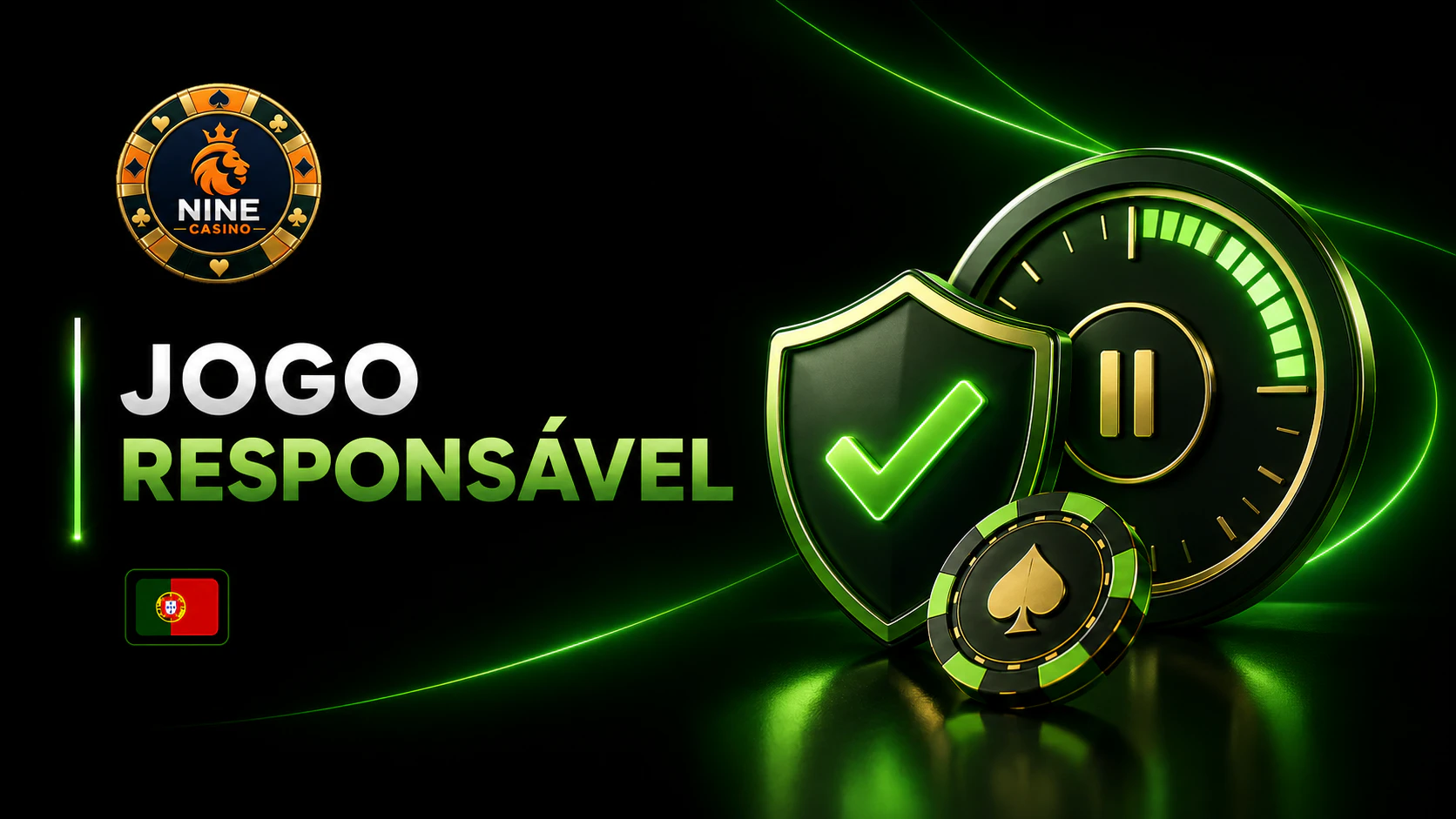 Opções de Jogo Responsável no Nine Casino