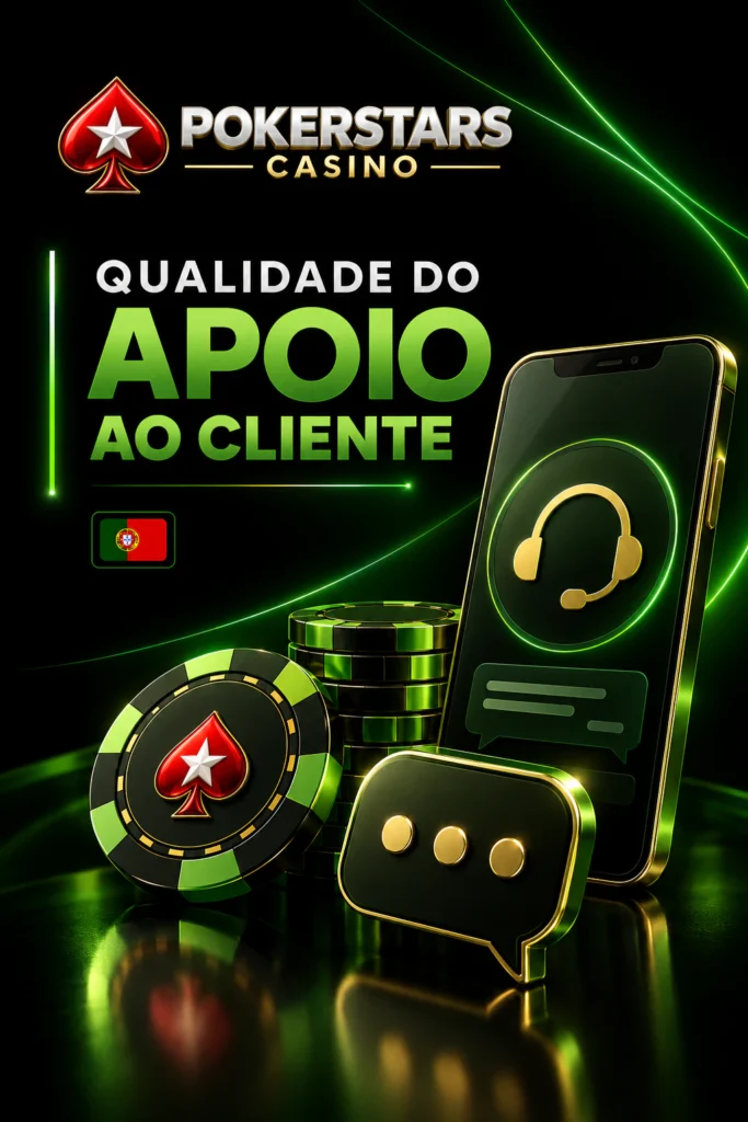 Qualidade do apoio ao cliente do PokerStars Casino