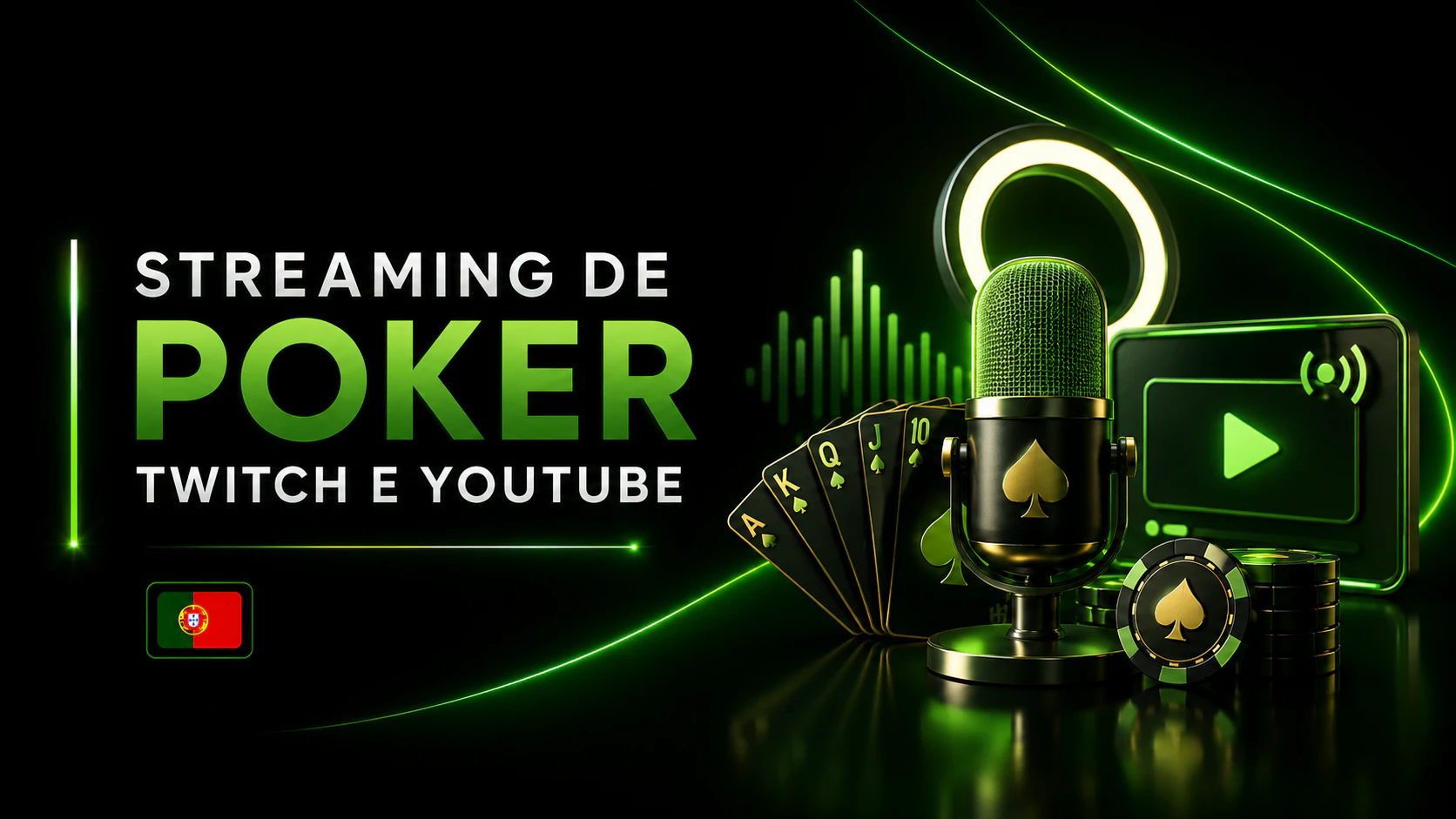 Streaming de Poker no Twitch e YouTube