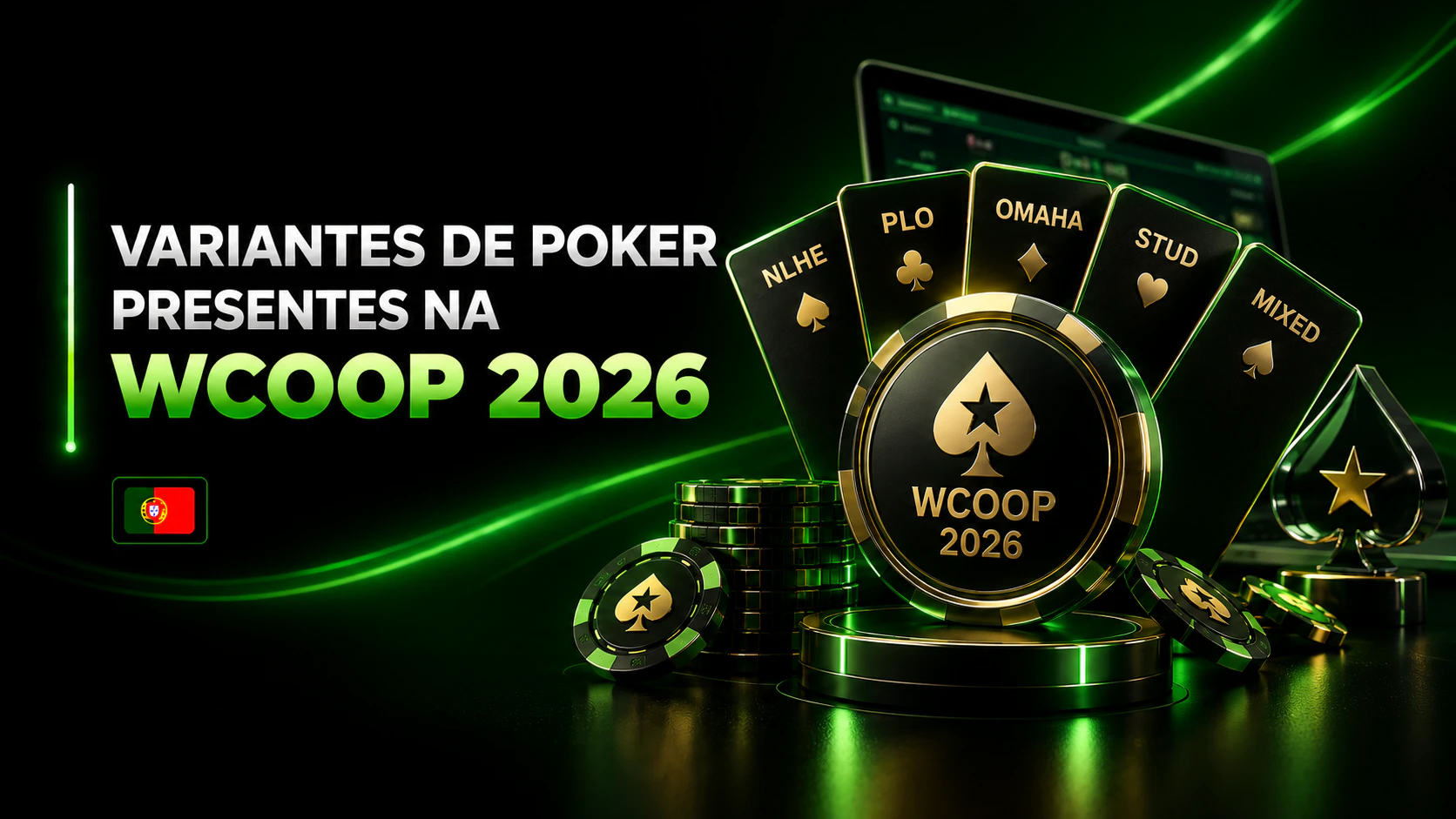 Variantes de Poker Presentes na WCOOP 2026