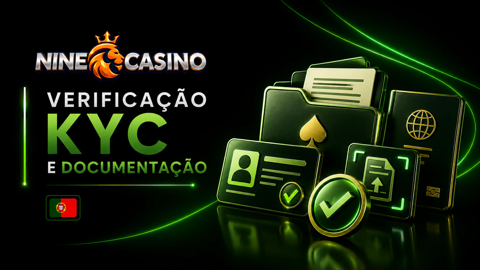 Verificação KYC e Documentação no Nine Casino