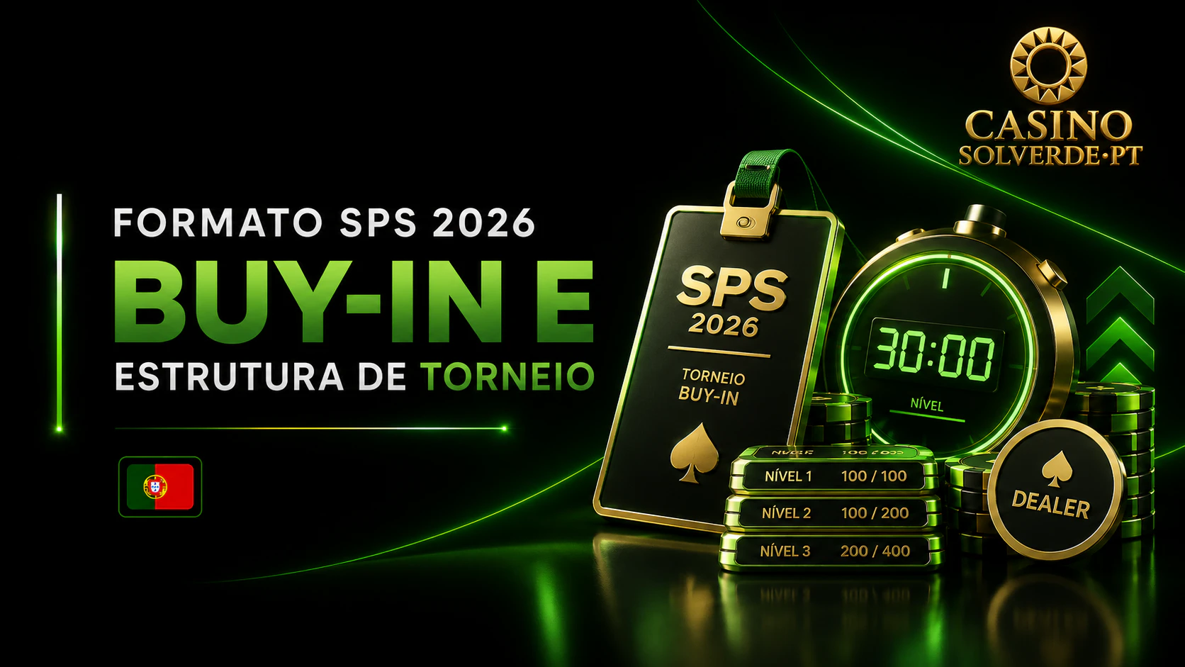rmato SPS 2026, Buy-In e Estrutura de Torneio