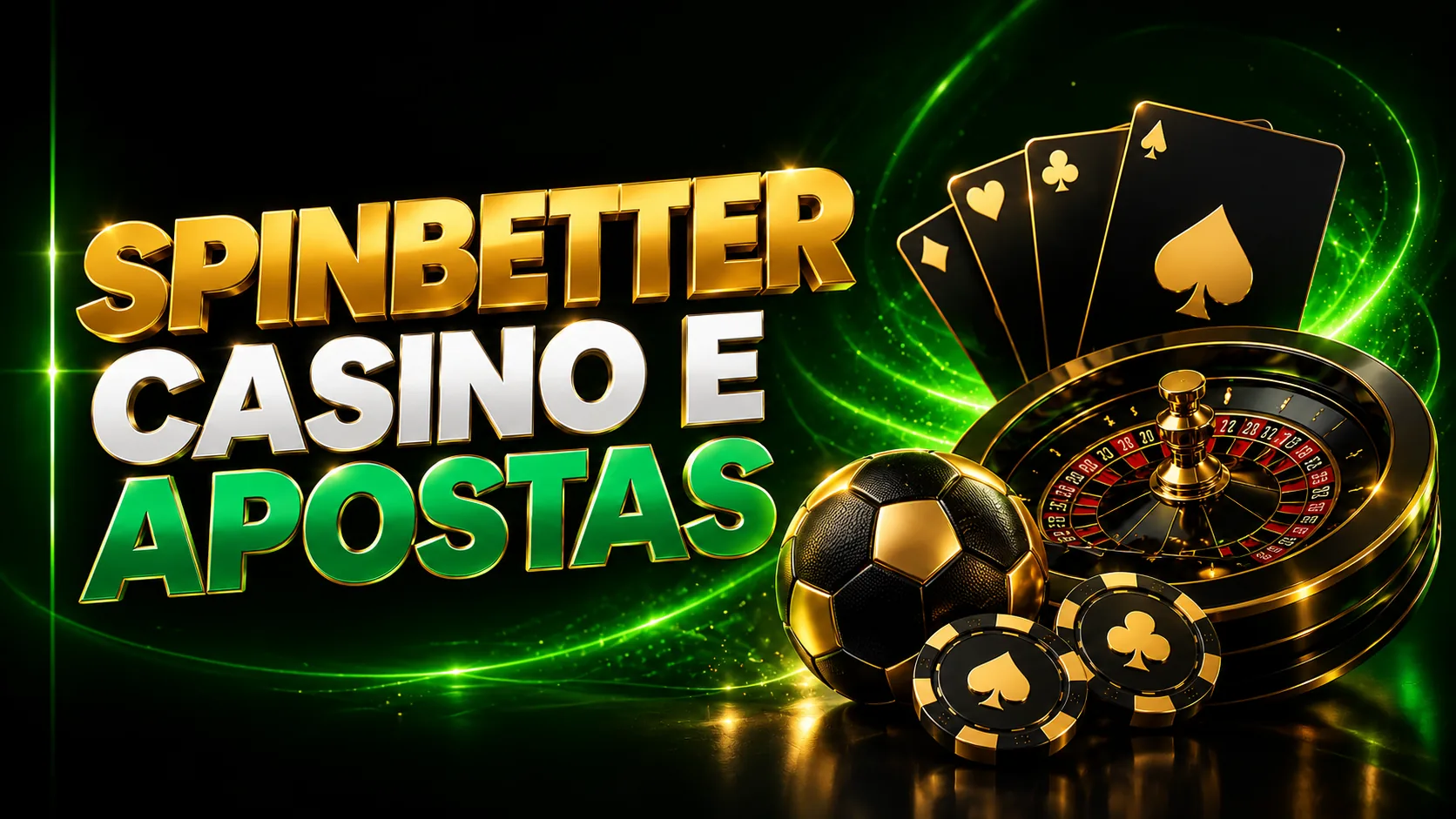 Spinbetter: casino e apostas, com roleta, cartas e bola de futebol
