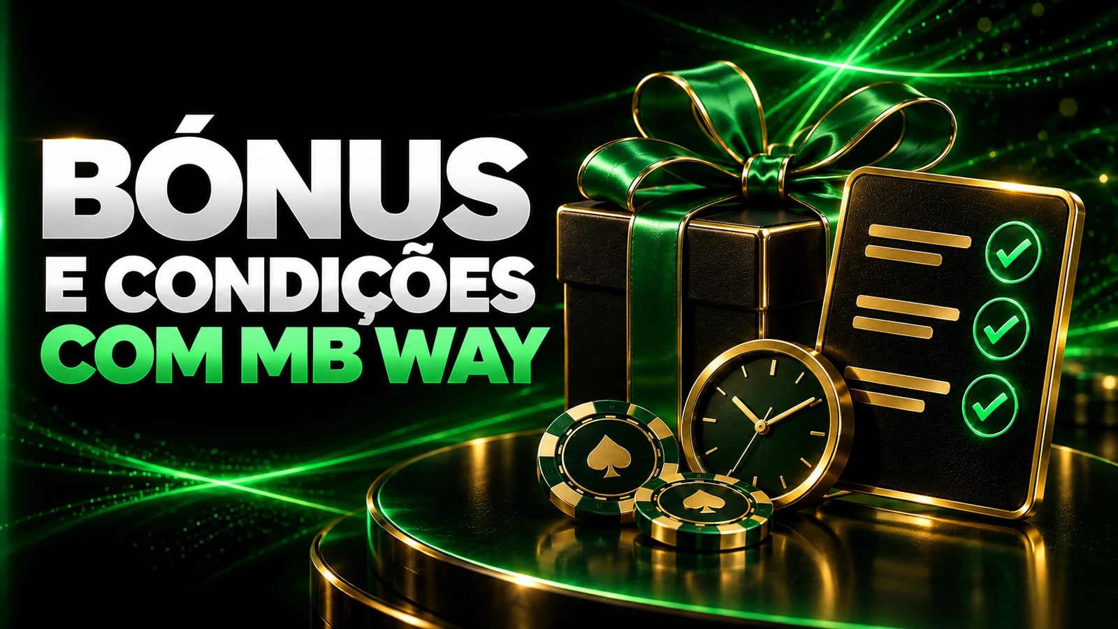Bónus e condições de depósito com MB Way